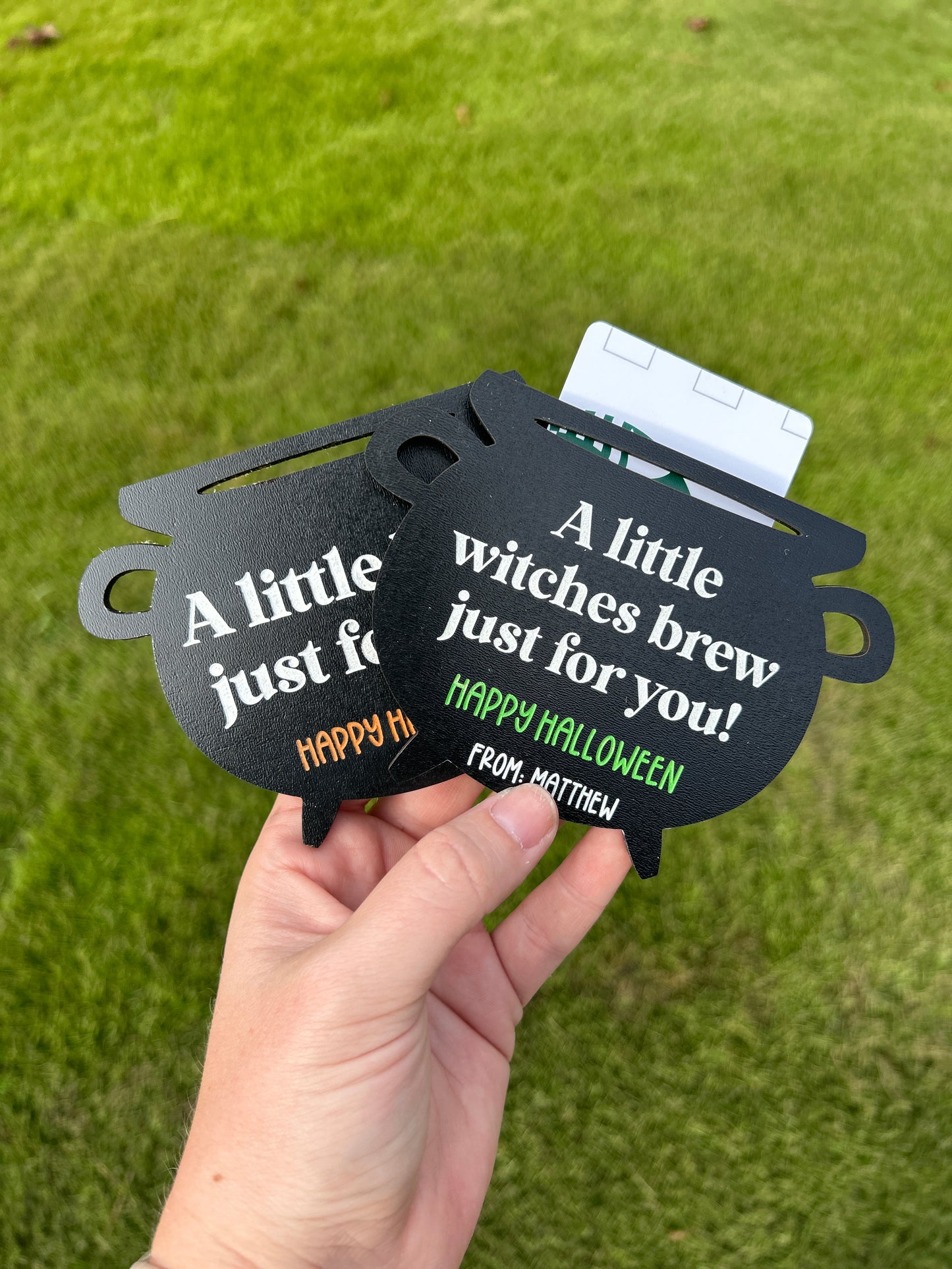 Halloween Gift Card Holder