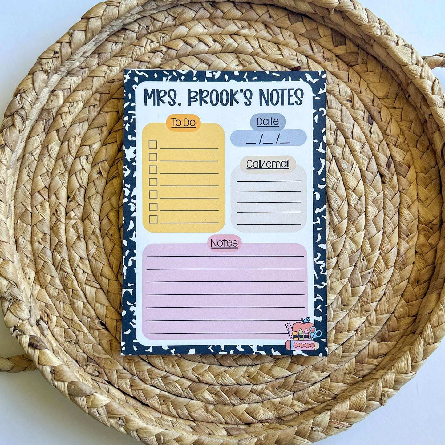 Daily Planner Notepad
