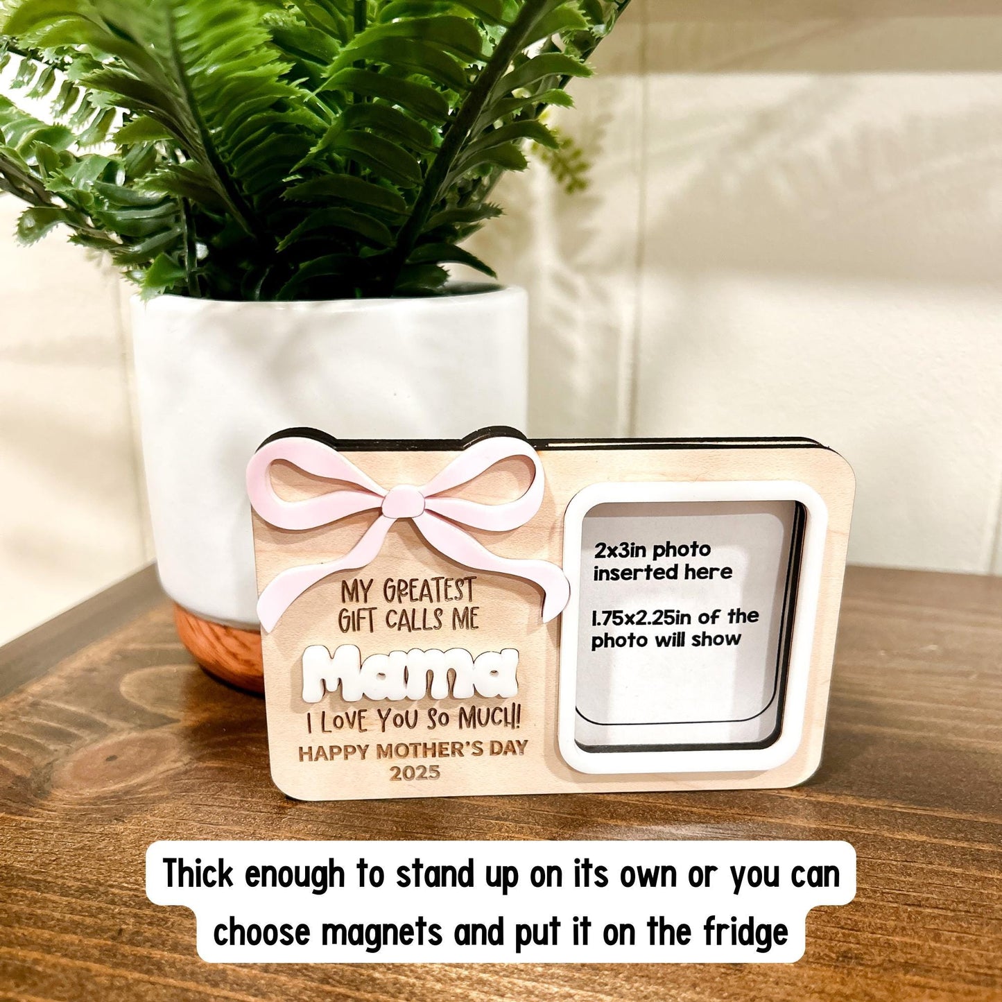 Mothers Day photo, Mothers Day Gift, My greatest Gift, Mothers Day magnet, Grandkid gift, Grandma Gift