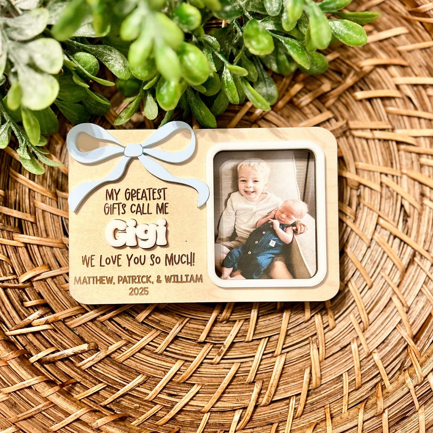 Mothers Day photo, Mothers Day Gift, My greatest Gift, Mothers Day magnet, Grandkid gift, Grandma Gift