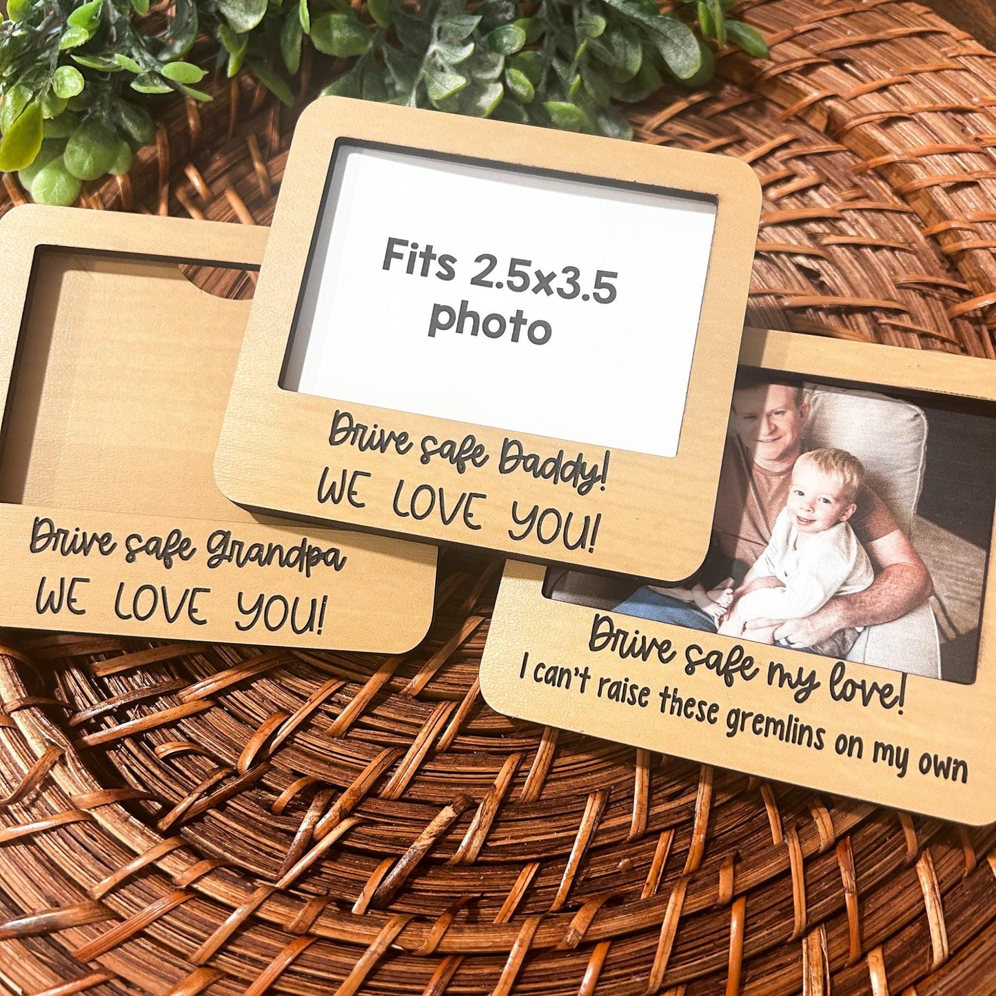 photo visor frame, fathers day gift, photo gift, grandparent gift, boyfriend photo visor, husband visor, fathers day photo frame
