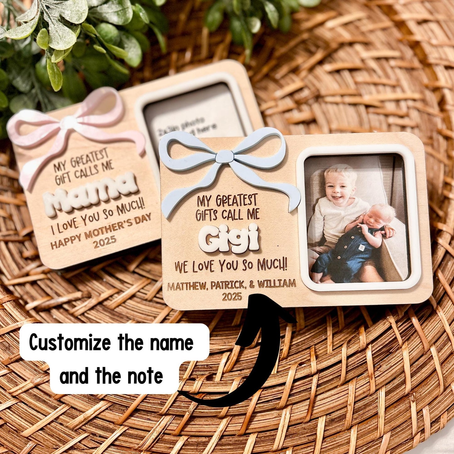Mothers Day photo, Mothers Day Gift, My greatest Gift, Mothers Day magnet, Grandkid gift, Grandma Gift