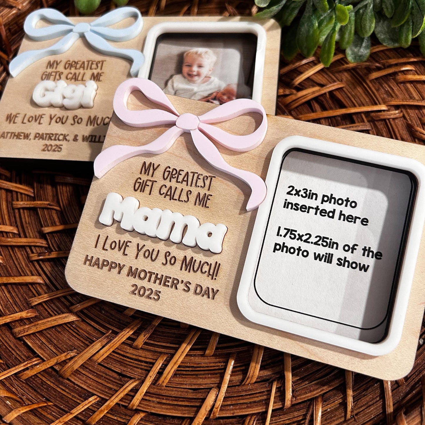 Mothers Day photo, Mothers Day Gift, My greatest Gift, Mothers Day magnet, Grandkid gift, Grandma Gift