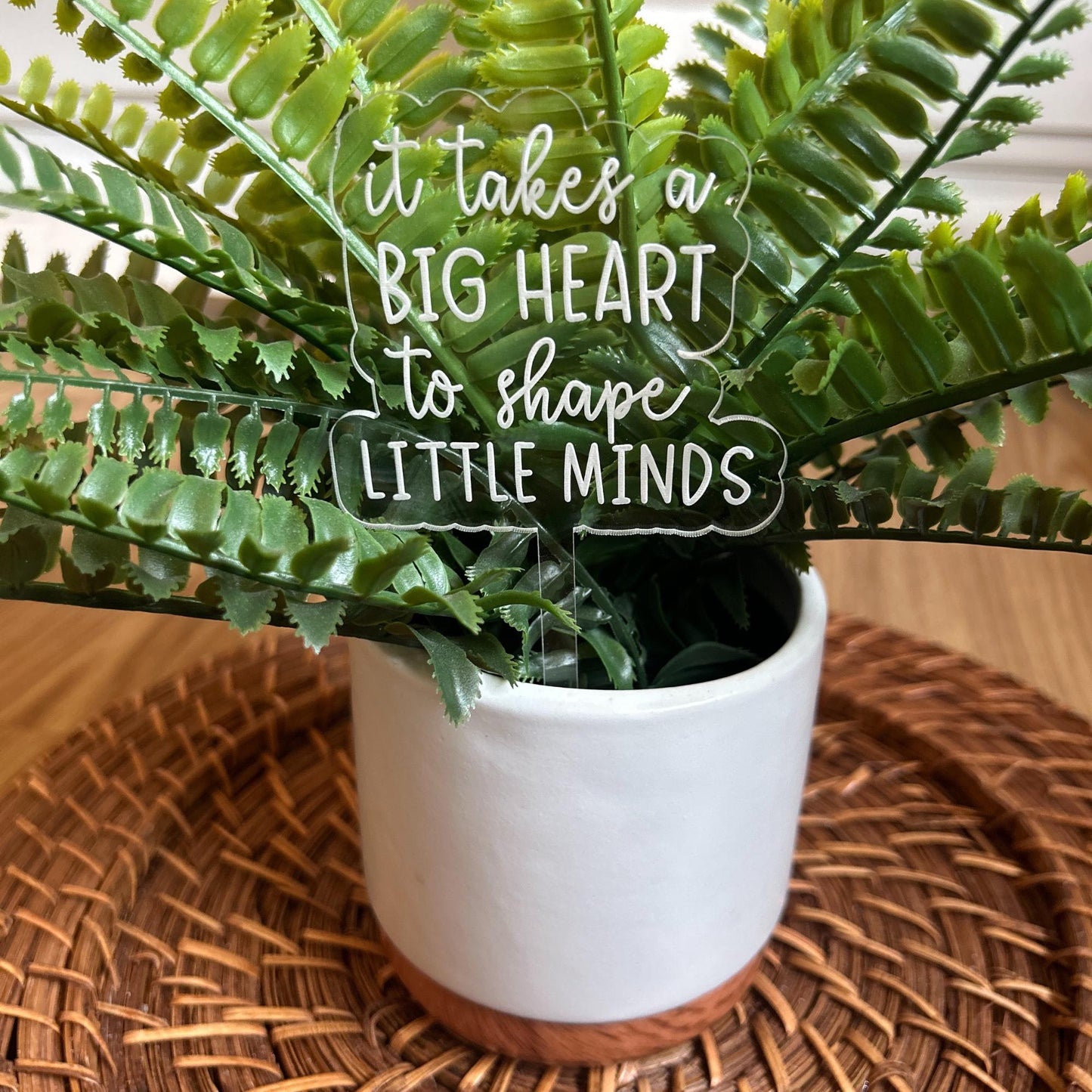 Teacher Plant Stakes, Teacher Appreciation, Teacher Gift, Thank You teacher, Plant Stakes