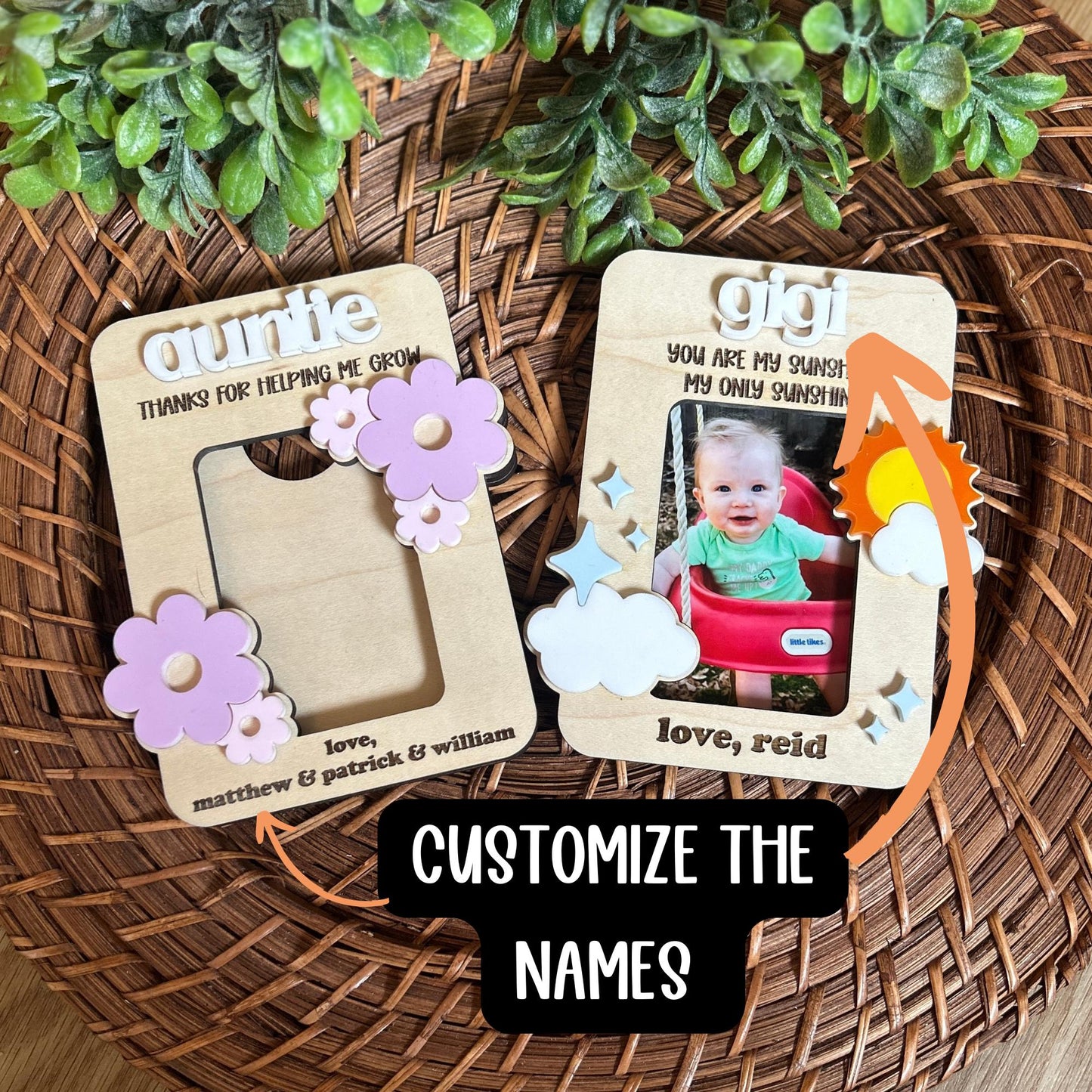 Mama Magnet, Punny Gift, Mother's Day magnet, Mother's Day gift, Grandparents Gift, Photo Frame, Mother's Day photo frame
