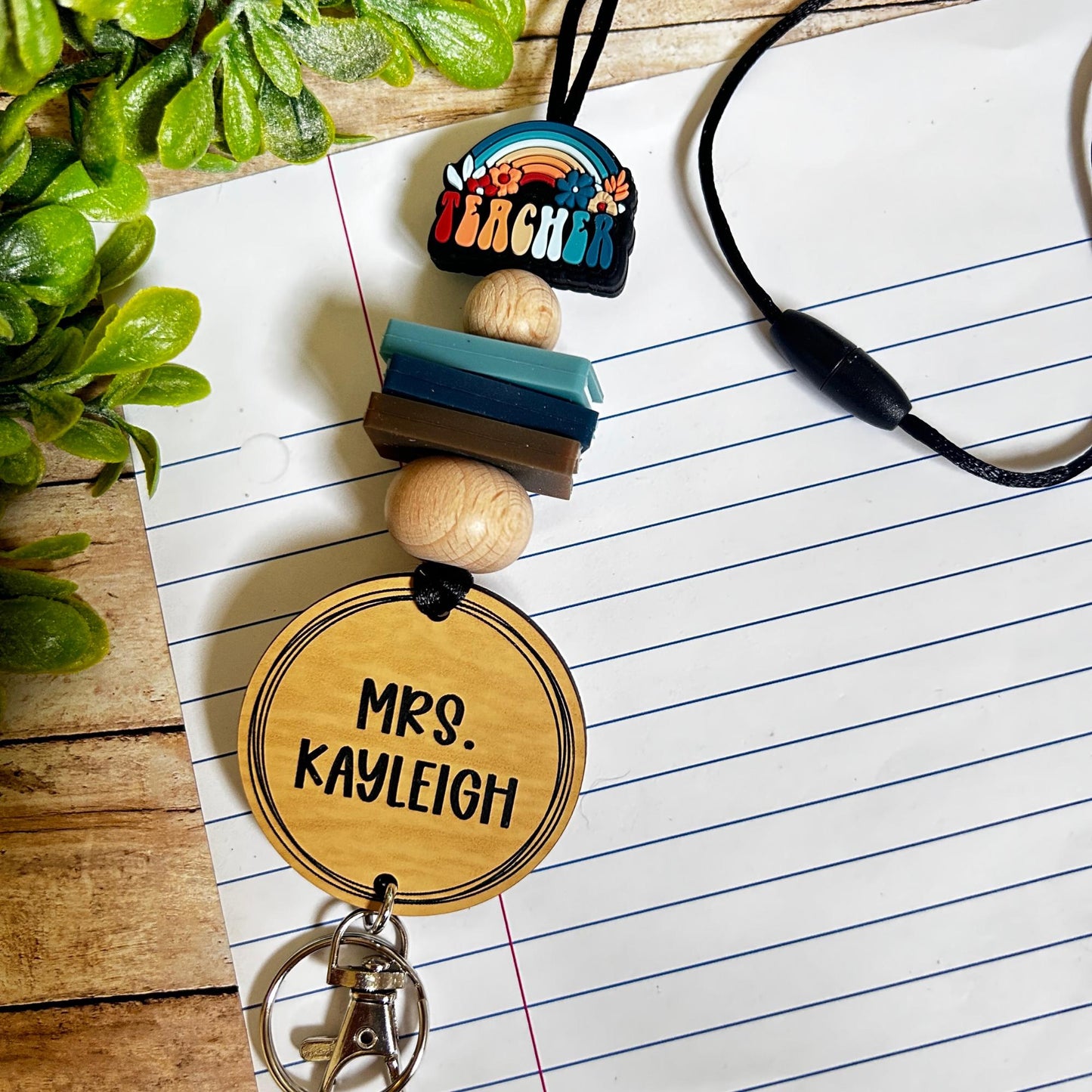 Teacher Lanyard, Book Lanyard, Teacher Era, Custom teacher lanyard, personalized teacher gift