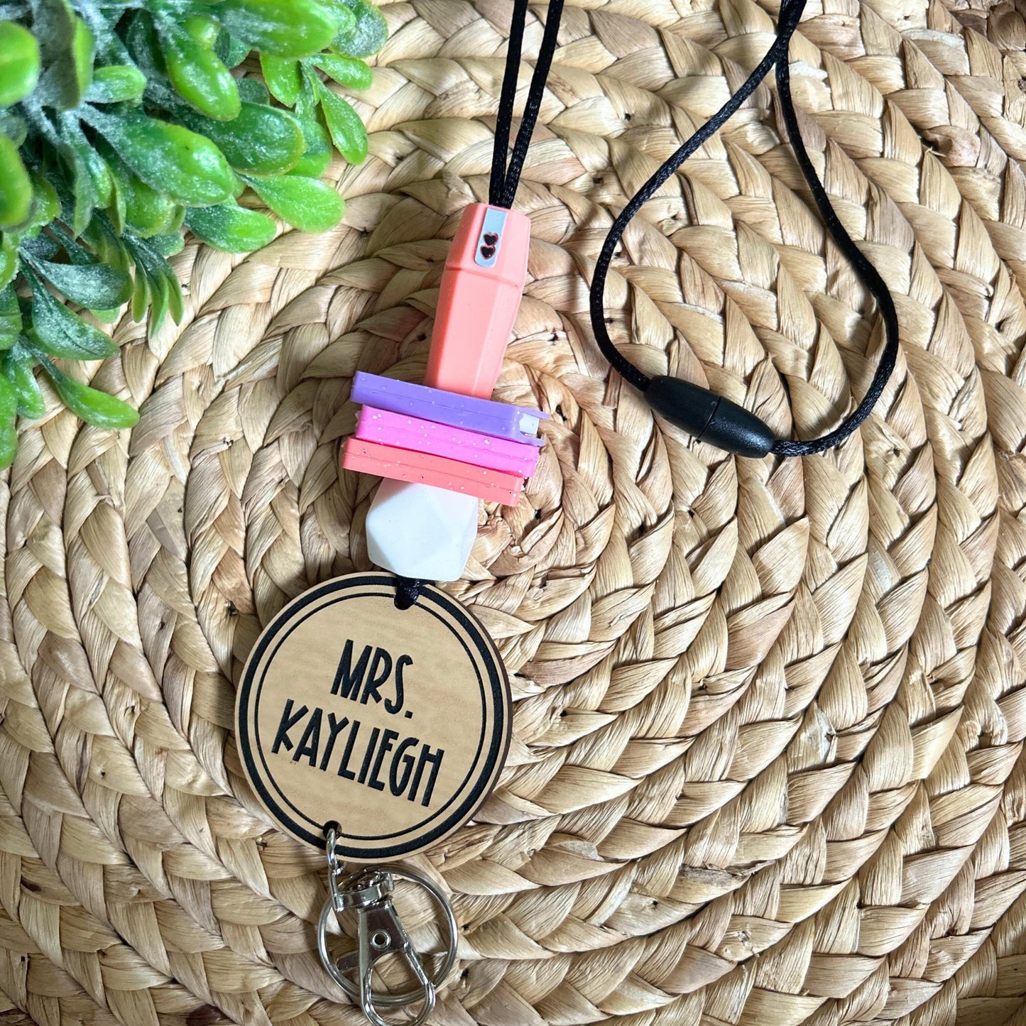 flair pen Teacher Lanyard, Book Lanyard, Gift for Educators, Custom teacher lanyard, personalized teacher gift