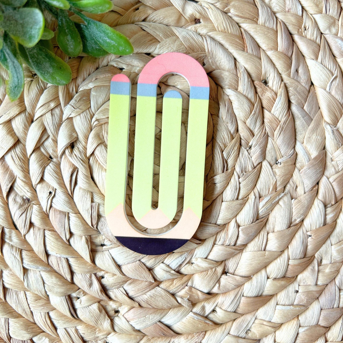 Jumbo Acrylic Paperclips, Teacher Gift • Bookmark • Planner Accessory