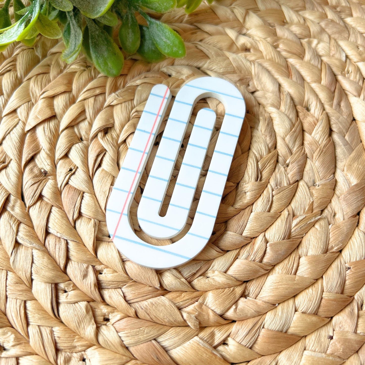 Jumbo Acrylic Paperclips, Teacher Gift • Bookmark • Planner Accessory