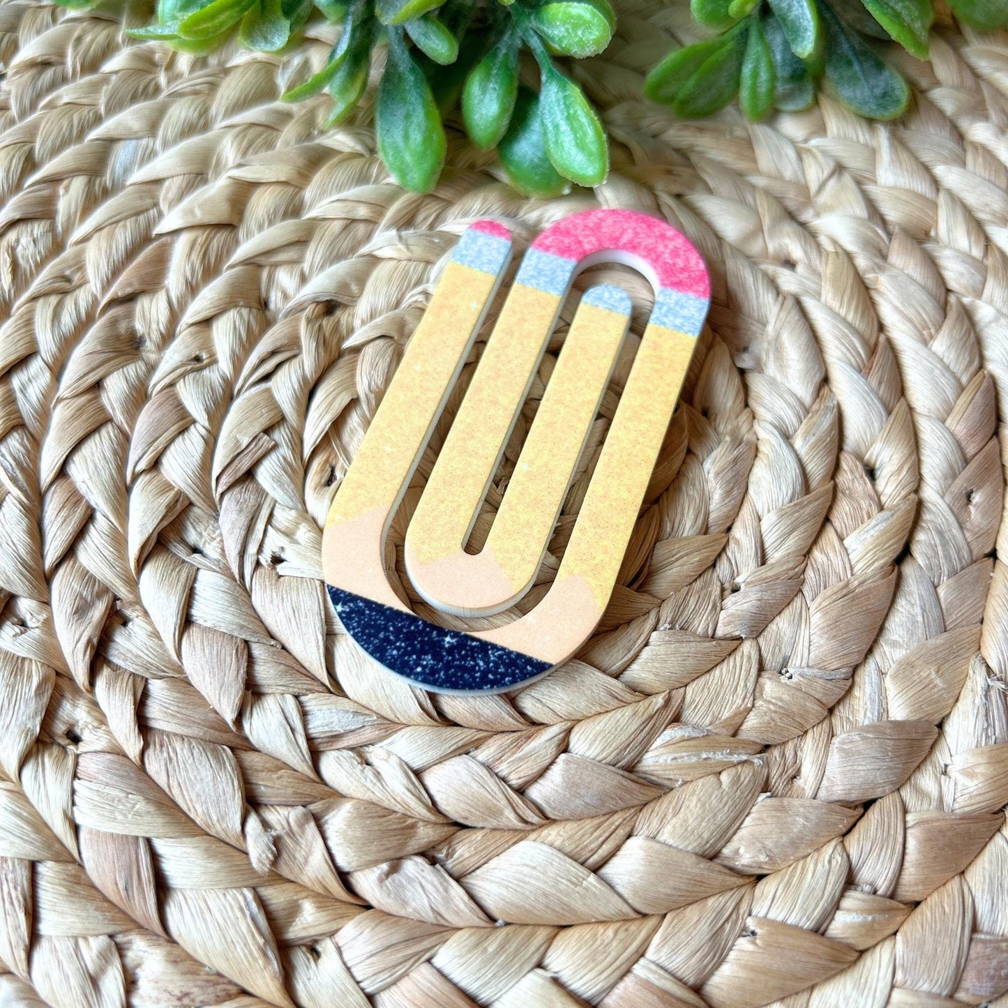 Jumbo Acrylic Paperclips, Teacher Gift • Bookmark • Planner Accessory