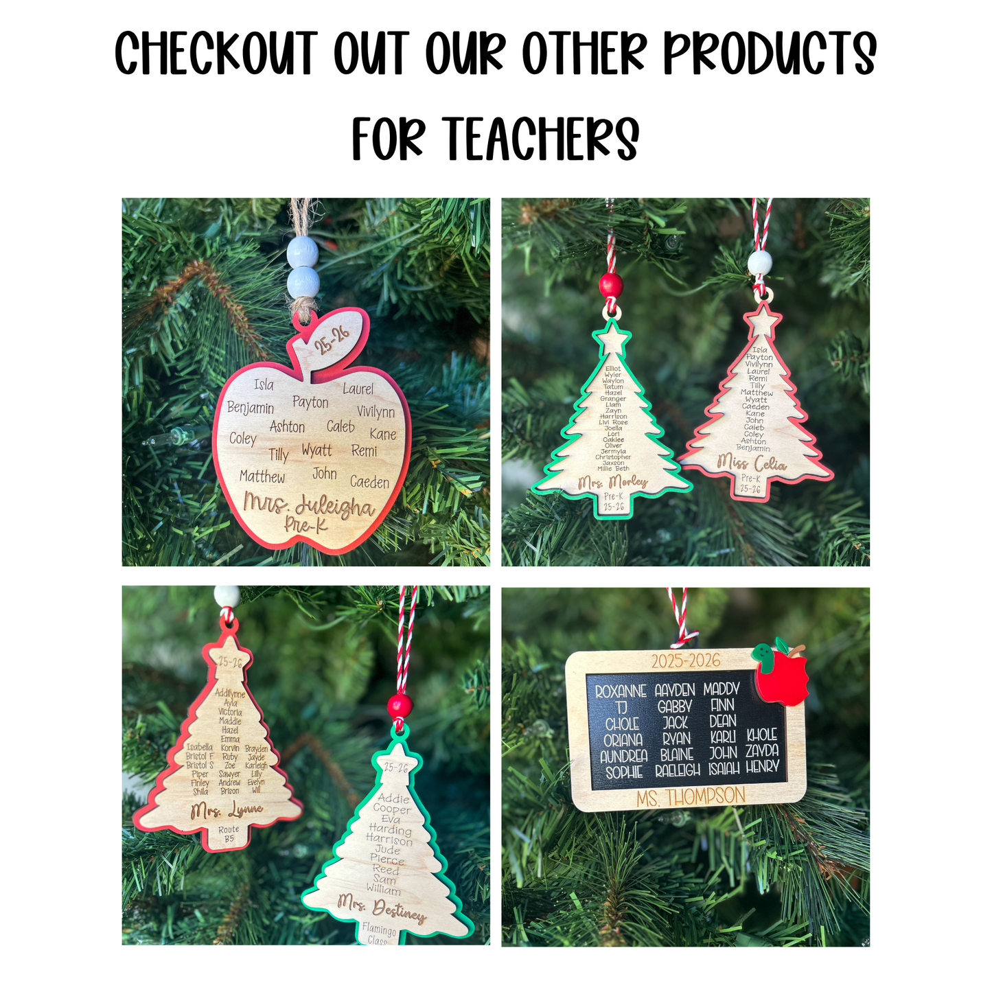 Teacher Christmas Gift Box