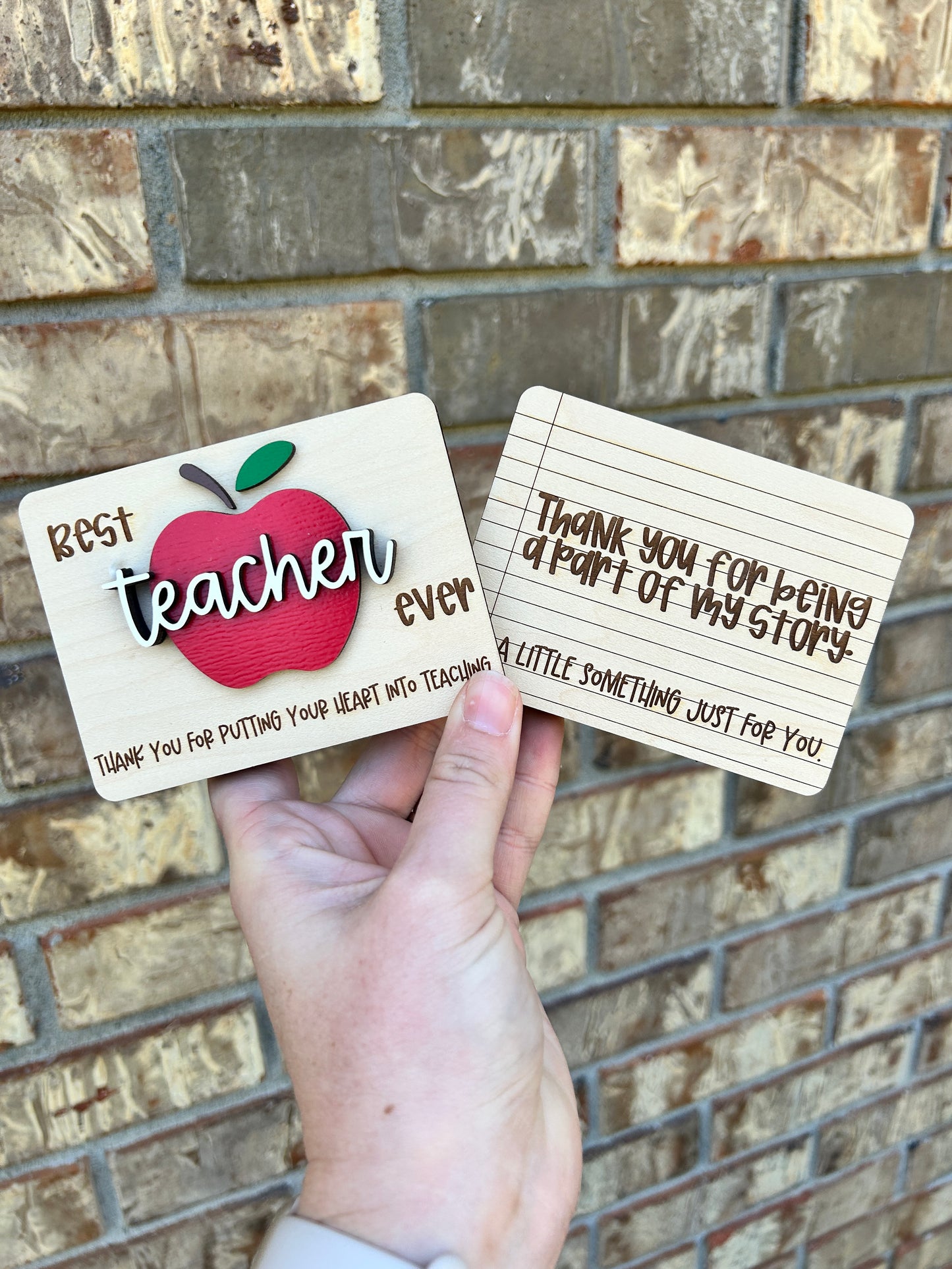 Teacher gift cards