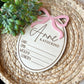 Bow Birth Announcement