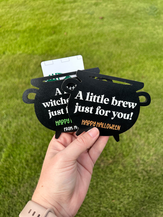 Halloween Gift Card Holder