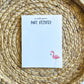 Flamingo Notepad