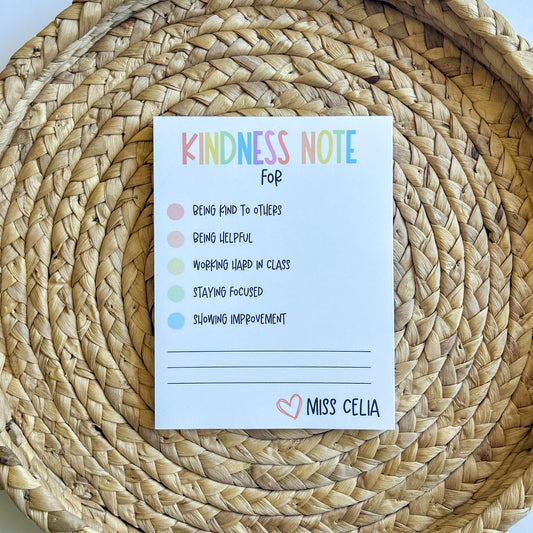 Kindness Notepad