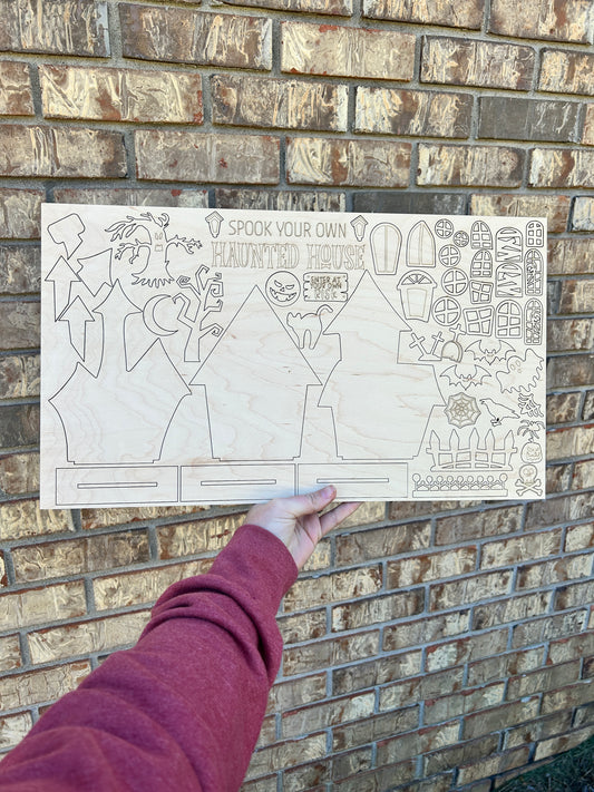 DIY Haunted House Craft Kit