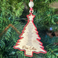 Christmas Tree Teacher Ornament Frame