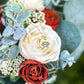 Birth Flower Circle Necklace