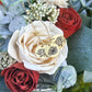 Birth Flower Circle Necklace