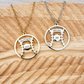 Personalized Baseball/Softball Name & Number Necklace