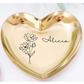 Personalized Heart Ring Dish