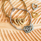 Personalized Heart Slider Bracelet