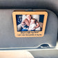 photo visor frame, fathers day gift, photo gift, grandparent gift, boyfriend photo visor, husband visor, fathers day photo frame