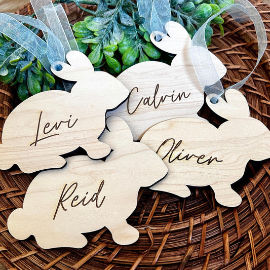 Easter Tags, Easter Basket, Bunny Tag, Easter Name, Egg, Bunny
