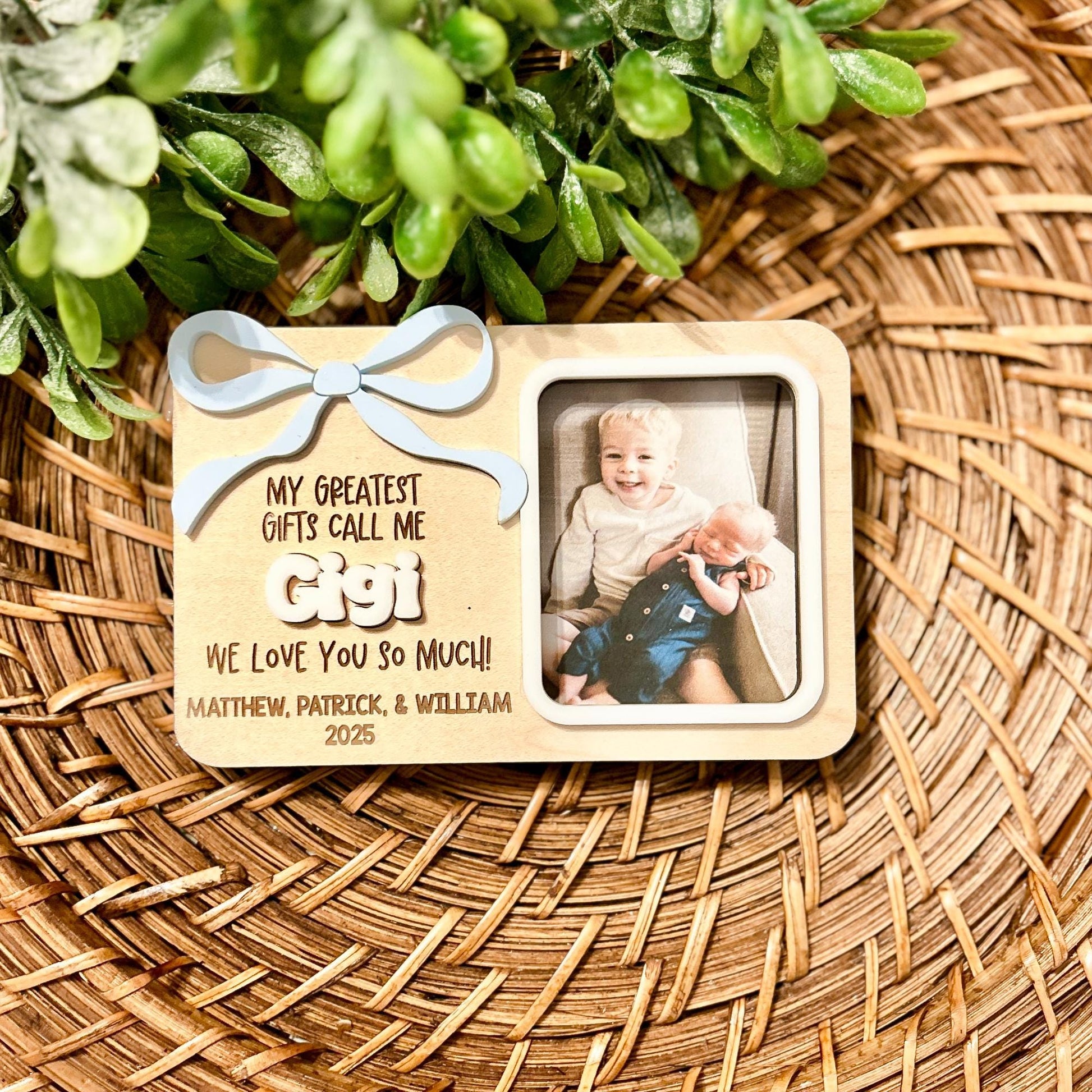 Mothers Day photo, Mothers Day Gift, My greatest Gift, Mothers Day magnet, Grandkid gift, Grandma Gift