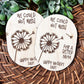 Mothers Day Magnet, Mothers Day Gift, Finger Print Magnet, We could not wish, Grandkid gift, Grandma Gift