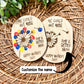 Mothers Day Magnet, Mothers Day Gift, Finger Print Magnet, We could not wish, Grandkid gift, Grandma Gift