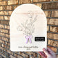 Flower Bouquet Handprint, Mothers Day handprint keepsake, Garden Handprint, Childs Handprint Memory, Mother's Day Bouquet