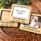 photo visor frame, fathers day gift, photo gift, grandparent gift, boyfriend photo visor, husband visor, fathers day photo frame