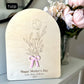 Flower Bouquet Handprint, Mothers Day handprint keepsake, Garden Handprint, Childs Handprint Memory, Mother's Day Bouquet