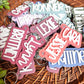 backpack tags, name keychains, personalized keychain, acrylic keychain, lunchbox label, key accessory, custom keychain, kids keychain