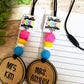 Teacher Lanyard, Sprinkle Lanyard, Bright Teacher Lanyard, Custom teacher lanyard, personalized teacher gift