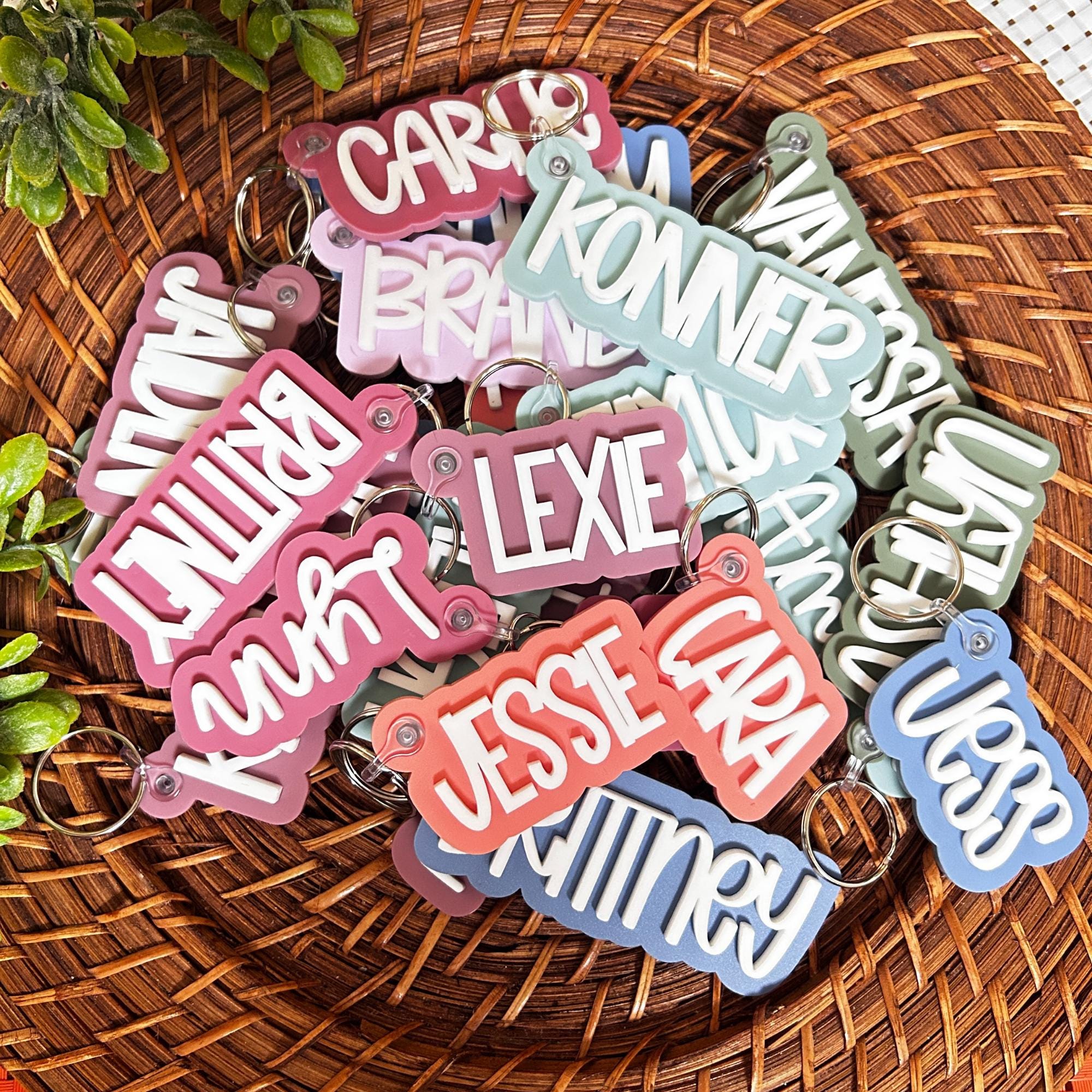 Bag Tags – The Peachy Orange- Custom Gifts and More