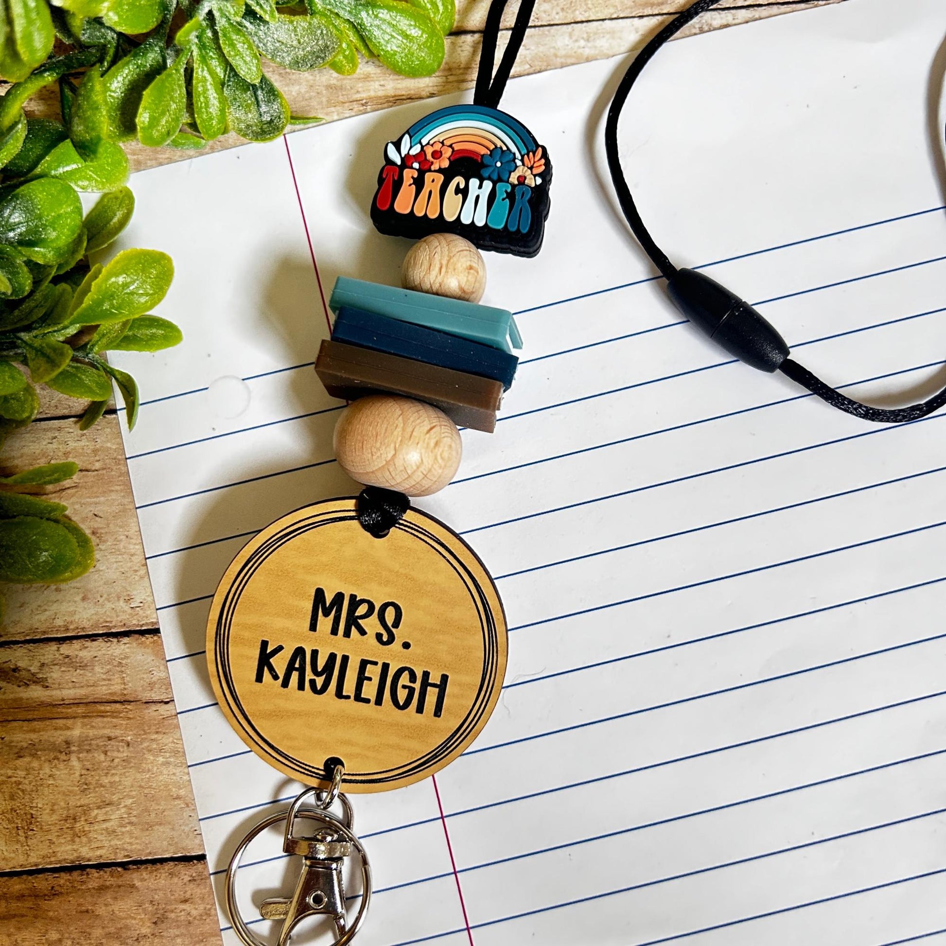 Teacher Lanyard, Book Lanyard, Teacher Era, Custom teacher lanyard, personalized teacher gift