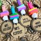 flair pen Teacher Lanyard, Book Lanyard, Gift for Educators, Custom teacher lanyard, personalized teacher gift