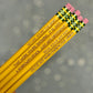 Engraved Pencils, Pastel Pencils, Neon Pencils, #2 pencils, tico pencils, presharpened pencils, personalized pencils