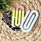 Jumbo Acrylic Paperclips, Teacher Gift • Bookmark • Planner Accessory