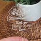 Teacher Plant Stakes, Teacher Appreciation, Teacher Gift, Thank You teacher, Plant Stakes