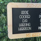Chalkboard Class Ornament